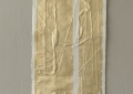immaterial shift, 2023, 100 x 39 cm goldleaf on japanese paper